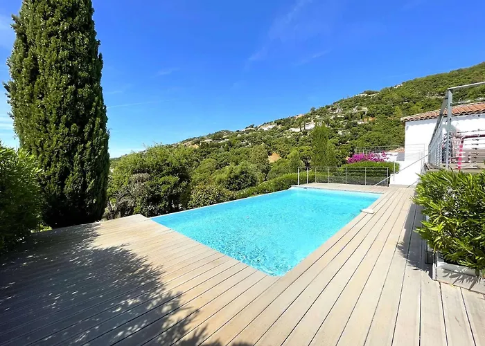 Βίλα Passereaux Avec Piscine Et Vue Pour 8 Personnes Au Coeur Du Domaine De La Londe-les-Maures